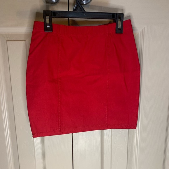 Dresses & Skirts - Red mini skirt